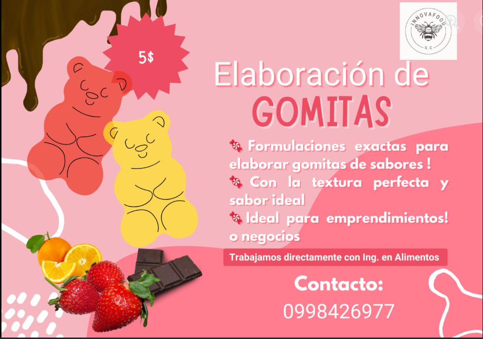 Formulación de Gomitas